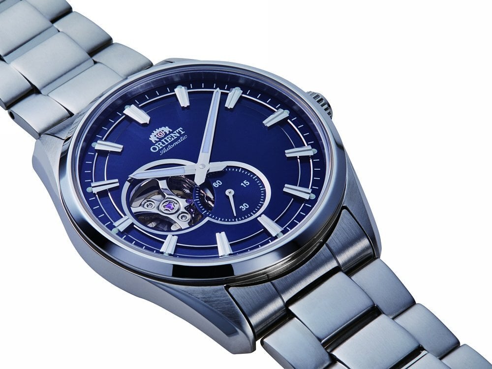 Vyriškas laikrodis Orient contemporary automatic open heart RA AR0003L10B hinta ja tiedot | Miesten kellot | hobbyhall.fi