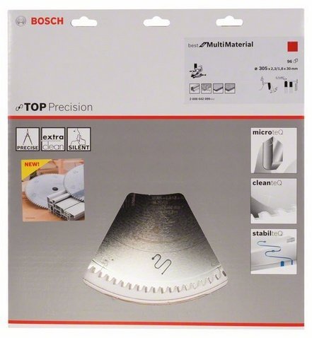 Leikkuuketju Bosch Top Precision Best for Multi Material 305 x 30mm hinta ja tiedot | Puutarhatyökalujen tarvikkeet | hobbyhall.fi