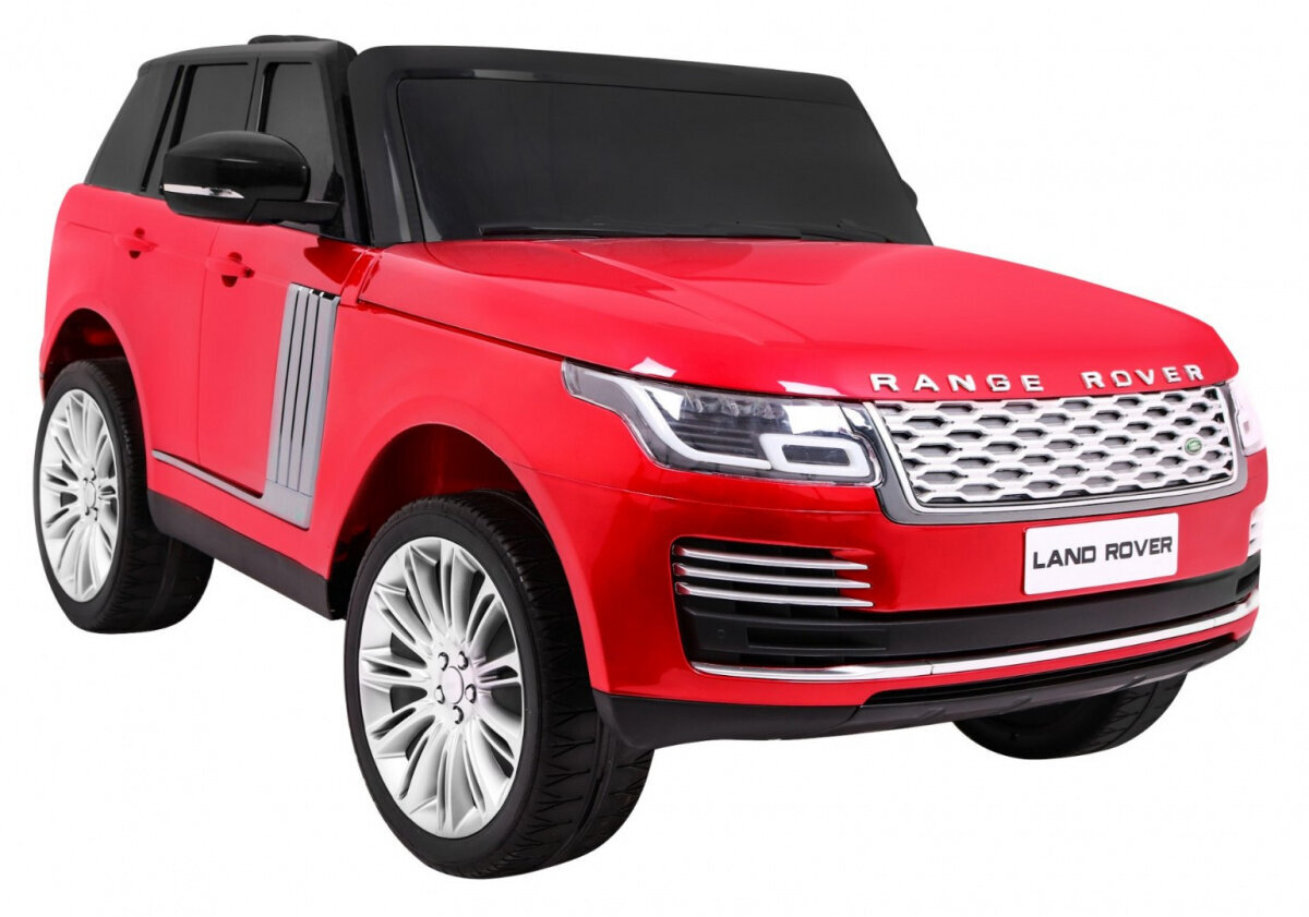 Range Rover HSE sähköinen pariauto, punainen lakattu hinta ja tiedot | Lasten sähköautot | hobbyhall.fi