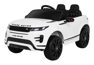 Range Rover Evoque, yksipaikkainen sähköauto, valkoinen hinta ja tiedot | Lasten sähköautot | hobbyhall.fi