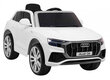 Audi Q8 LIFT sähköauto, valkoinen hinta ja tiedot | Lasten sähköautot | hobbyhall.fi