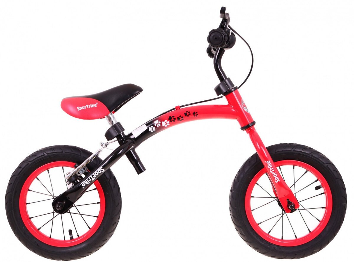 SporTrike Boomerang 10-12", punainen hinta ja tiedot | Potkupyörät | hobbyhall.fi