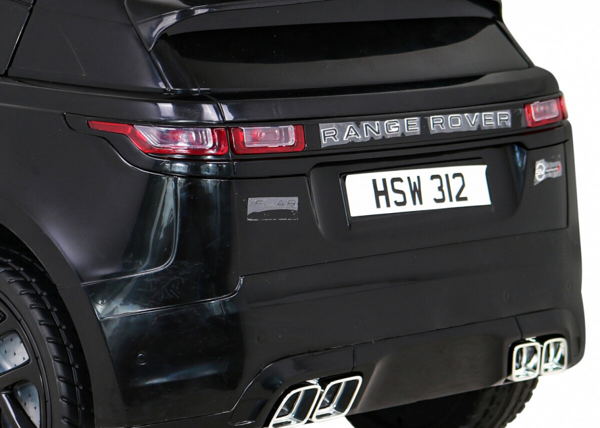 Range Rover Velar sähköauto, musta hinta ja tiedot | Lasten sähköautot | hobbyhall.fi