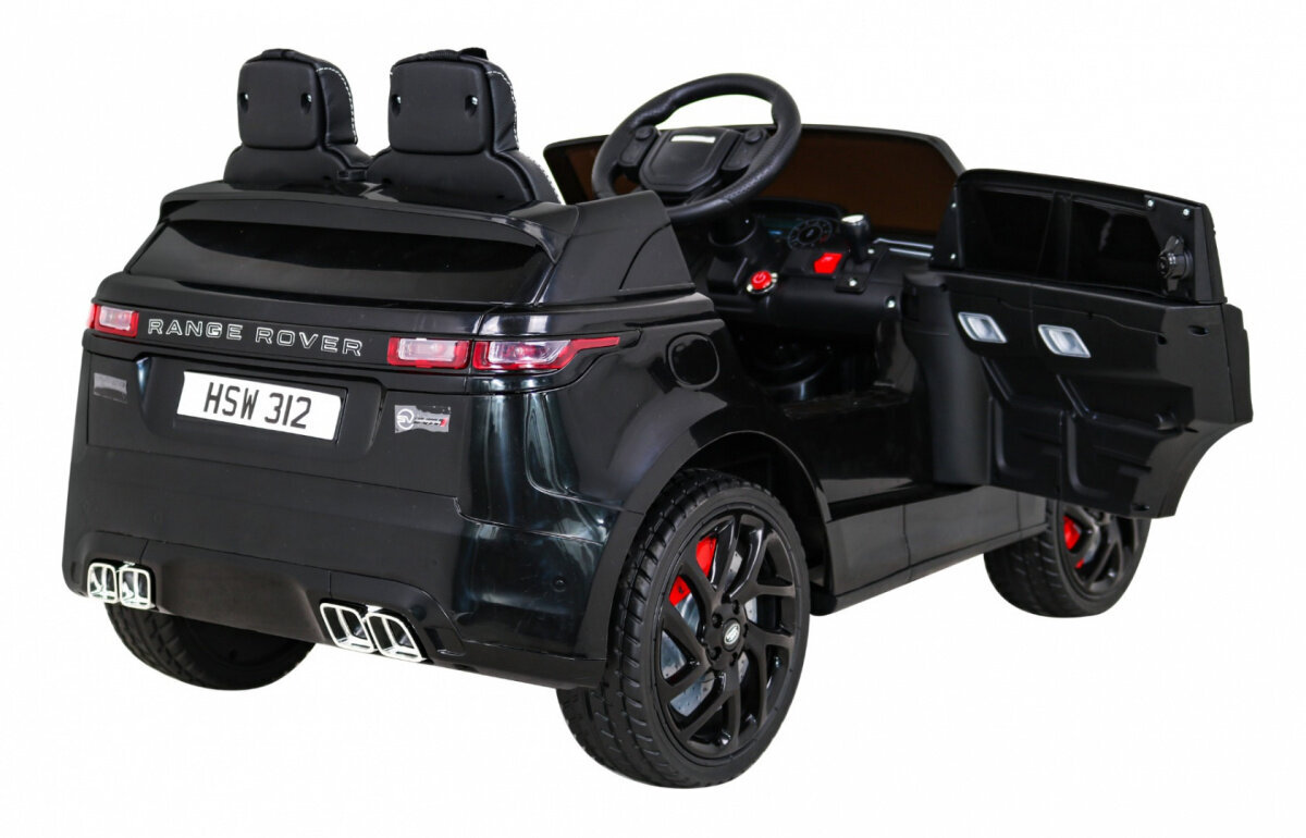 Range Rover Velar sähköauto, musta hinta ja tiedot | Lasten sähköautot | hobbyhall.fi