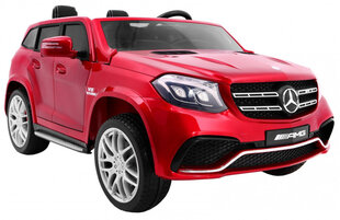 Mercedes Benz GLS 63 sähköauto, punainen hinta ja tiedot | Mercedes Ulkoilu | hobbyhall.fi