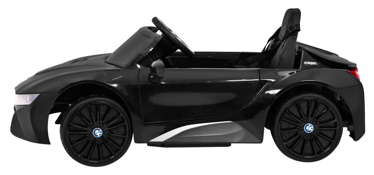 BMW I8 LIFT yksipaikkainen sähköauto, musta hinta ja tiedot | Lasten sähköautot | hobbyhall.fi