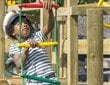 Lasten leikkipaikka Jungle Gym Voyager 2-Swing hinta ja tiedot | Lasten leikkimökit ja -teltat | hobbyhall.fi