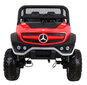 Mercedes Benz Unimog sähköauto, punainen hinta ja tiedot | Lasten sähköautot | hobbyhall.fi