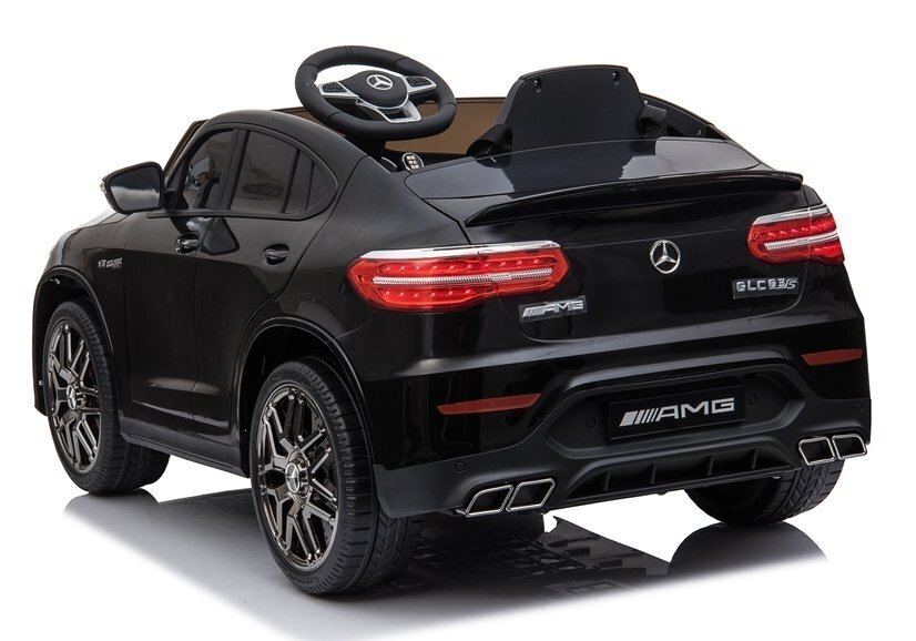 Mercedes QLS 4x4 yksipaikkainen sähköauto lapsille, musta hinta ja tiedot | Lasten sähköautot | hobbyhall.fi