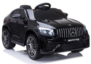 Mercedes QLS 4x4 yksipaikkainen sähköauto lapsille, musta hinta ja tiedot | Lasten sähköautot | hobbyhall.fi