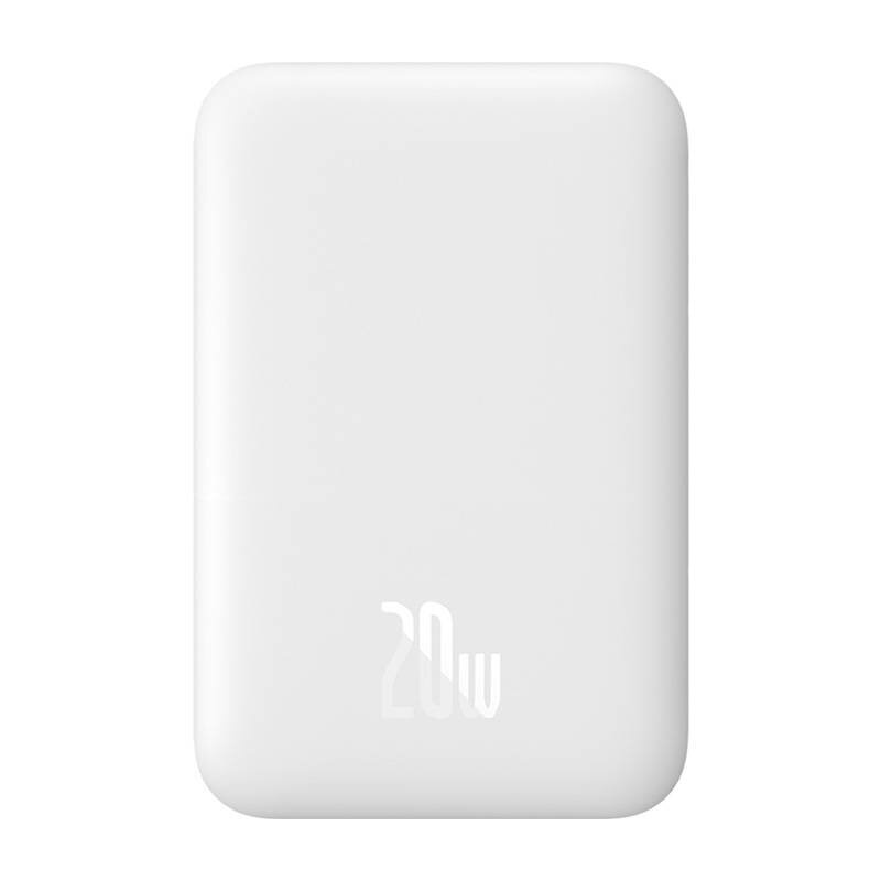 Magnetic Mini Wireless Fast Charge Power Bank Baseus 2022, 6000mAh 20W White hinta ja tiedot | Varavirtalähteet | hobbyhall.fi