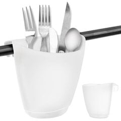 Ripustettava astia keittiövälineille, valkoinen hinta ja tiedot | Keittiövälineet | hobbyhall.fi