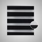 Zebra rullakaihdin 50 x 100 cm musta hinta ja tiedot | Rullaverhot | hobbyhall.fi