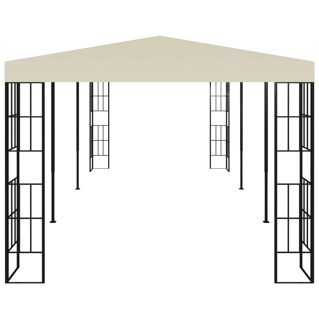 vidaXL Huvimaja 3x6 m kerma hinta ja tiedot | Puutarhapaviljongit | hobbyhall.fi