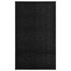vidaXL Ovimatto musta 90x150 cm hinta ja tiedot | Ovimatot | hobbyhall.fi