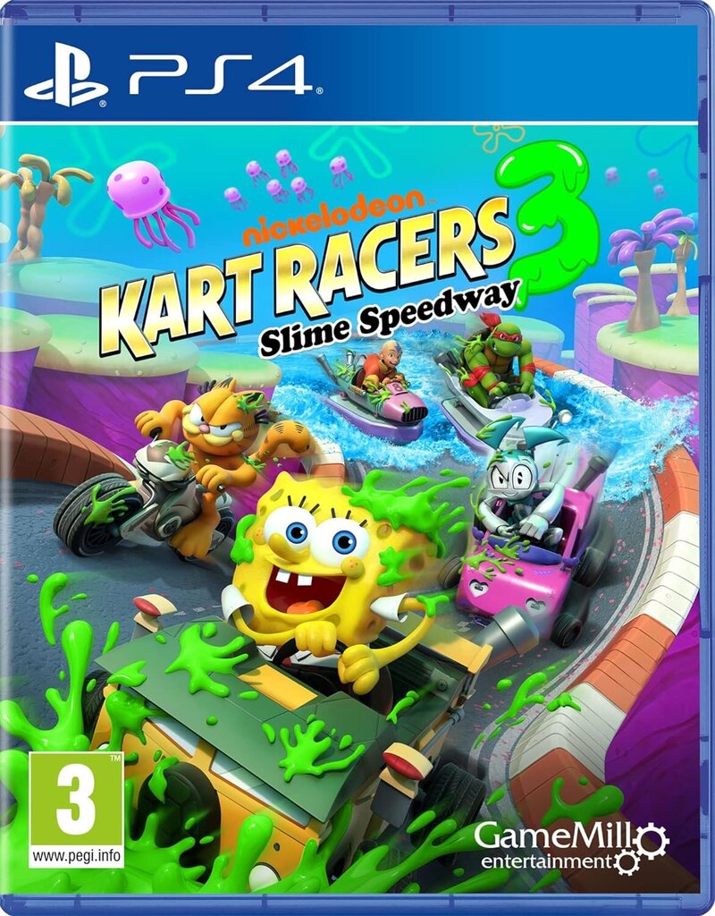 Nickelodeon Kart Racers 3 Slime Speedway PS4 hinta ja tiedot | Tietokone- ja konsolipelit | hobbyhall.fi