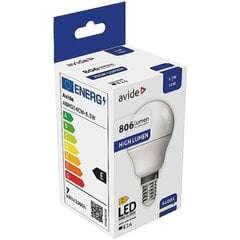 Avide LED-lamppu 6,5W G45 E14 6400K hinta ja tiedot | Lamput | hobbyhall.fi