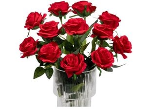 Keinotekoinen ruusu, 5 kpl hinta ja tiedot | Keinotekoiset kukat | hobbyhall.fi