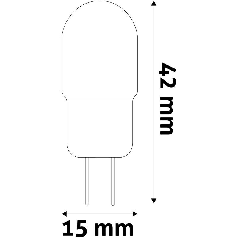 LED-lamppu Avide 2W G4 3000K hinta ja tiedot | Lamput | hobbyhall.fi