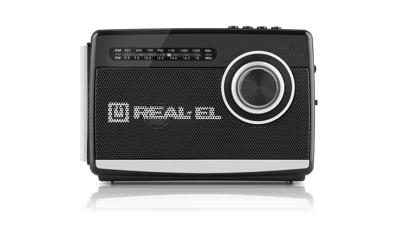 Real-el X-510, Bluetooth, retroradio hinta ja tiedot | Kelloradiot ja herätyskellot | hobbyhall.fi