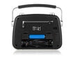REAL-EL X-540 Kannettava FM/AM/SW-radio, USBm SD-kortti kuulokkeilla, hinta ja tiedot | Kelloradiot ja herätyskellot | hobbyhall.fi