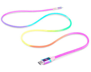 MFI PD USB Type C - Lightning Rainbow hinta ja tiedot | Adapterit | hobbyhall.fi
