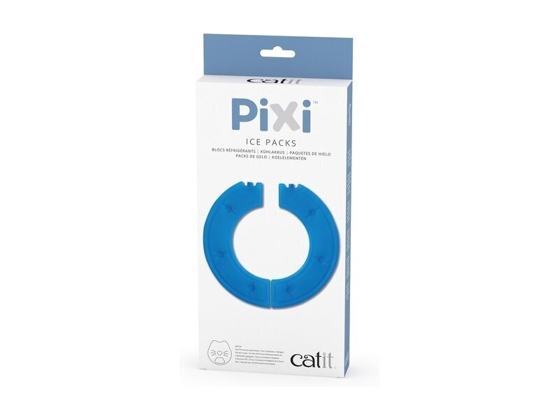 Catit Pixi 6 syöttölaitteen jääpakkaus 2 kpl hinta ja tiedot | Eläinten hoitotuotteet | hobbyhall.fi