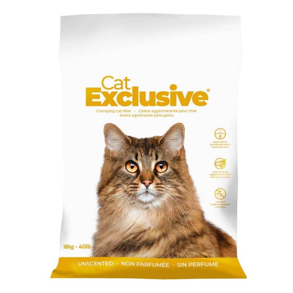 Kissanhiekka Cat Exclusive 18kg hinta ja tiedot | Kissanhiekka | hobbyhall.fi