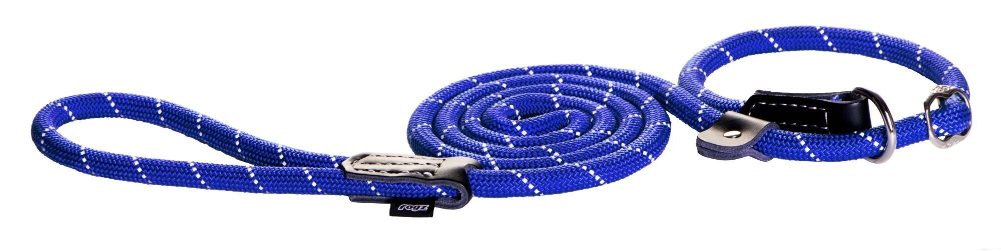 Kävelyhihna Rogz Rope Large 12mm 1,8m Moxon, sininen heijastin hinta ja tiedot | Koiran talutushihnat | hobbyhall.fi