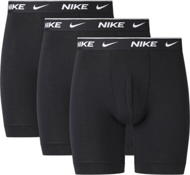 Nike-bokserit miehille EVERYDAY COTTON STRETCH BRIEF LONG, 3 kpl, mustat hinta ja tiedot | Miesten alushousut | hobbyhall.fi