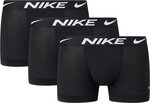 Nike bokserit miehille Dri-Fit Essential Micro Trunk, 3 kpl, mustat