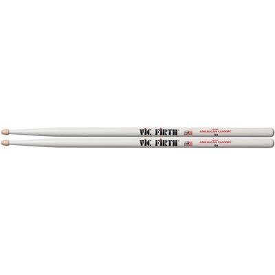 Rumpukapulat, Vic Firth, 5AW Wood Tip, valkoiset hinta ja tiedot | Soittimien lisätarvikkeet | hobbyhall.fi