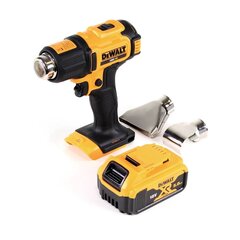 Kuumailmapuhallin DeWalt DCE 530 N 18V 530 C + 1x akku 5,0Ah + pinta- ja heijastinkaapeli - ilman laturia hinta ja tiedot | Kuumailmapuhaltimet | hobbyhall.fi