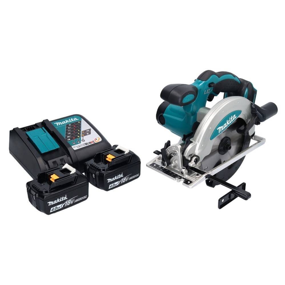 Akkupyörösaha Makita DSS 610 RM 18V 165mm + 2x akku 4.0Ah + laturi hinta ja tiedot | Sahat ja sirkkelit | hobbyhall.fi