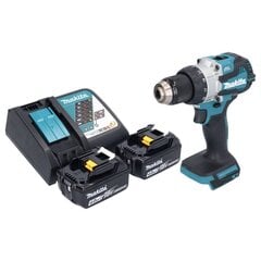 Akkuiskuporakone Makita DHP 489 RM 18 V 73 Nm + 2x akku 4,0 Ah + laturi hinta ja tiedot | Akkuporakoneet ja ruuvinvääntimet | hobbyhall.fi