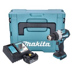 Akkuiskuporakone Makita DHP 489 RT1J 18 V 73 Nm + 1x akku 5,0 Ah + laturi + Makpac hinta ja tiedot | Akkuporakoneet ja ruuvinvääntimet | hobbyhall.fi