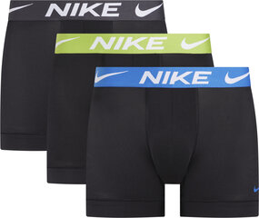 Nike-bokserit miehille, 3 kpl, mustat hinta ja tiedot | Nike Miesten alusvaatteet | hobbyhall.fi