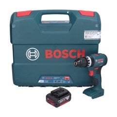 Akkuiskuporakone Bosch GSB 18V-45 Professional 18 V 45 Nm + 1x 4,0 Ah akku + L-runko - ilman laturia. hinta ja tiedot | Akkuporakoneet ja ruuvinvääntimet | hobbyhall.fi