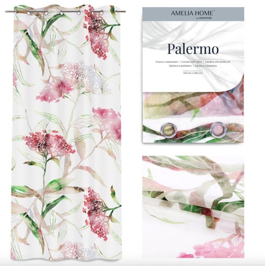 AmeliaHome verho Palermo hinta ja tiedot | Verhot | hobbyhall.fi