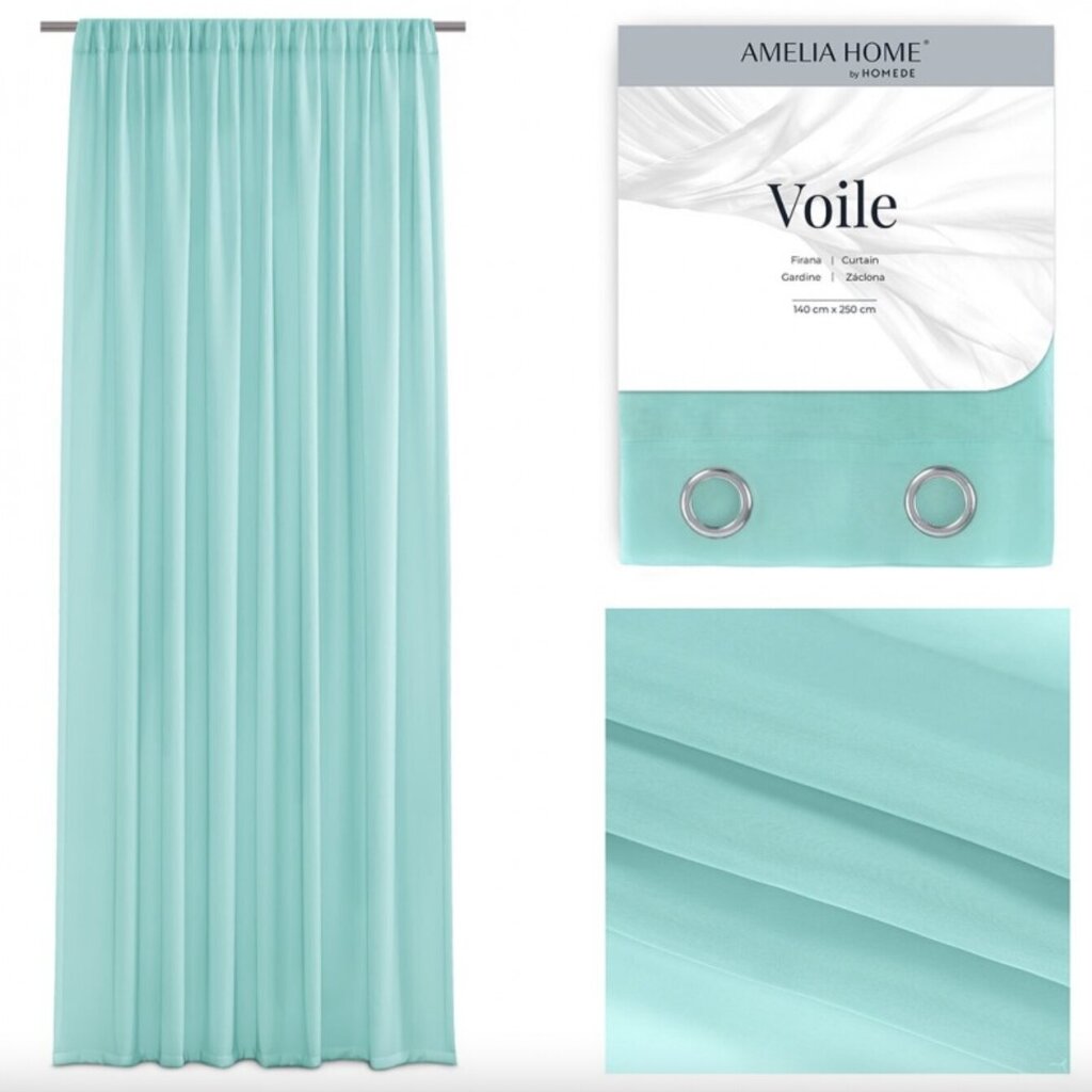 AmeliaHome verho Voile hinta ja tiedot | Verhot | hobbyhall.fi