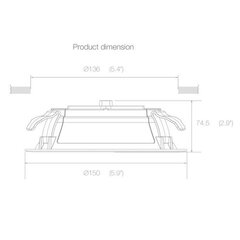 Corvi Led 4000k 10w 1200 lumen IP54 hinta ja tiedot | Lamput | hobbyhall.fi