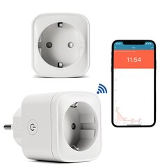 Älykäs wifi-sähköpistoke Tuya/Smartlife-sovelluksella, Livman EU02 hinta ja tiedot | LIVMAN Kodin remontointi | hobbyhall.fi