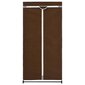 vidaXL Vaatekaapit 2 kpl ruskea 75x50x160 cm hinta ja tiedot | Kaapit | hobbyhall.fi