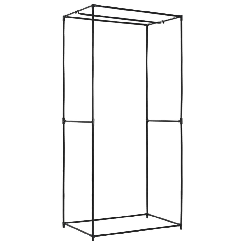 vidaXL Vaatekaapit 2 kpl ruskea 75x50x160 cm hinta ja tiedot | Kaapit | hobbyhall.fi