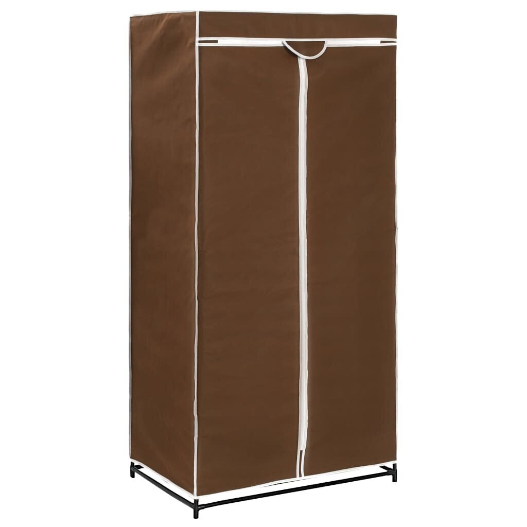 vidaXL Vaatekaapit 2 kpl ruskea 75x50x160 cm hinta ja tiedot | Kaapit | hobbyhall.fi