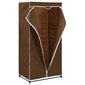 vidaXL Vaatekaapit 2 kpl ruskea 75x50x160 cm hinta ja tiedot | Kaapit | hobbyhall.fi