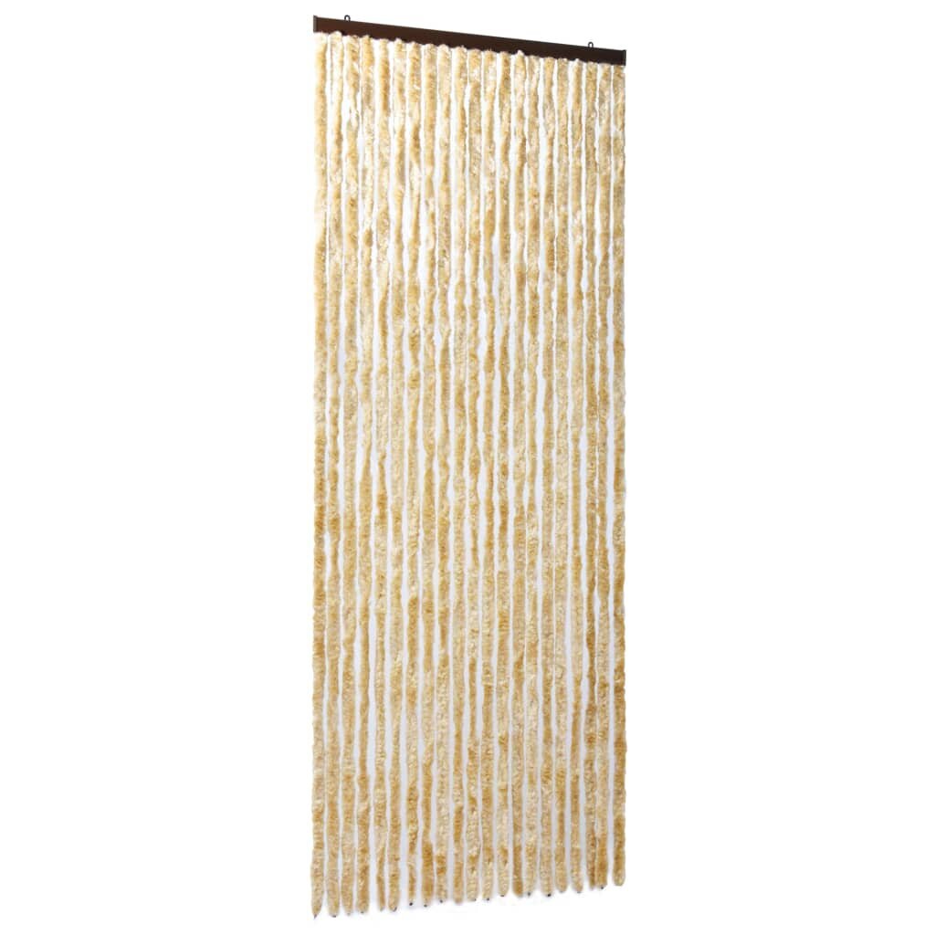 vidaXL Hyönteisverho beige 90x220 cm Chenille hinta ja tiedot | Hyttysverkot | hobbyhall.fi