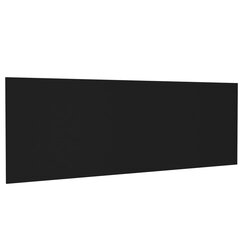 vidaXL Seinäkiinnitettävä sängynpääty musta 240x1,5x80 cm tekninen puu hinta ja tiedot | Sängyt | hobbyhall.fi