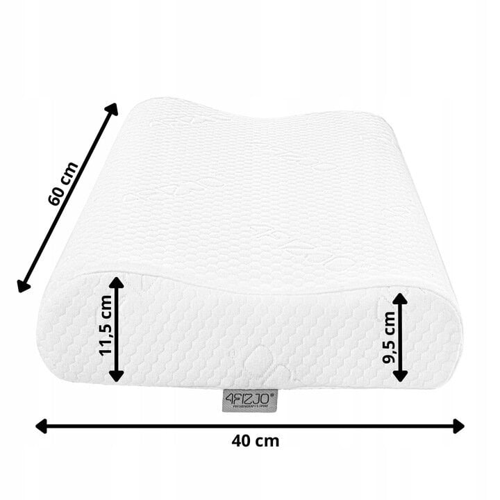 Ortopedinen tyyny 60 × 40 cm hinta ja tiedot | Tyynyt | hobbyhall.fi