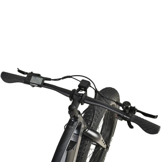 FitNord Rumble 500 Sähköfatbike, musta (720 Wh tehoakku) - Runko 48 cm, renkaat 26" - Ajajan pituus 160-180 cm hinta ja tiedot | Sähköpyörät | hobbyhall.fi